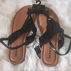 TORRID: FLIP FLOPS NWT🖤